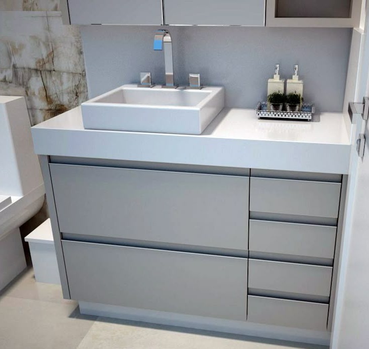 Banheiro sob medida joinville axa interiores 3 | Móveis Sob Medida em Joinville - AxA Interiores